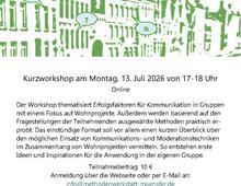 Kommunikation in Wohnprojekten - Kurzworkshop